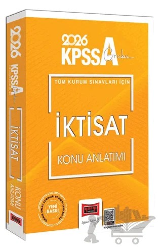 2026 KPSS-A Grubu Tüm Kurum Sınavları İçin İktisat Konu Anlatımı – Kolektif – Yargı Yayınevi kitap kapağı