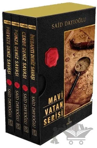 Mavi Vatan Serisi (4 Kitap Takım) – Said Dayıoğlu – Otantik Kitap kitap kapağı