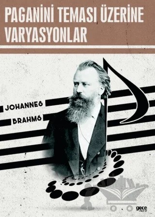 Paganini Teması Üzerine Varyasyonlar – Johannes Brahms – Gece Kitaplığı kitap kapağı