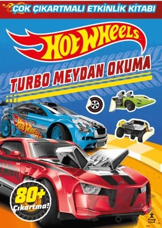 Hot Wheels – Turbo Meydan Okuma Çok Çıkartmalı Etkinlik Kitabı – Kolektif – Doğan Çocuk kitap kapağı