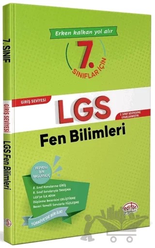 7. Sınıflar için LGS Fen Bilimleri – Kolektif – Editör Yayınevi kitap kapağı