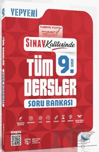 9. Sınıf Tüm Dersler Soru Bankası – Kolektif – Sınav Yayınları kitap kapağı