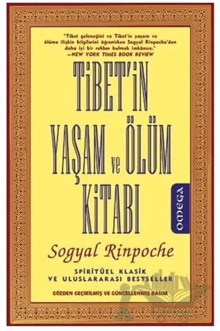 Tibet'in Yaşam ve Ölüm Kitabı – Sogyal Rinpoche – Omega kitap kapağı