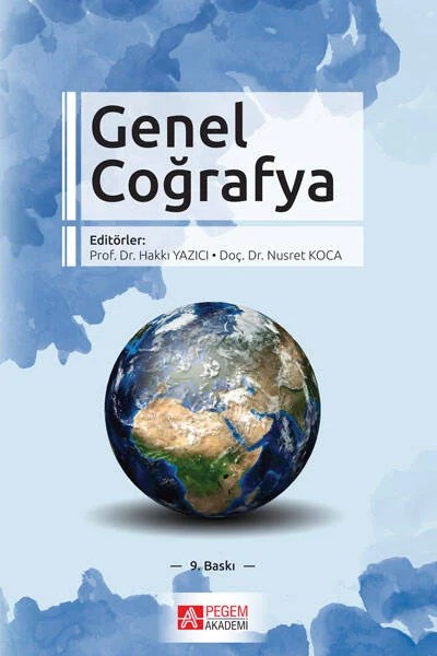 Genel Coğrafya – Hakkı Yazıcı, Emin Baydil, Erdal Akpınar – Pegem Akademi Yayıncılık kitap kapağı