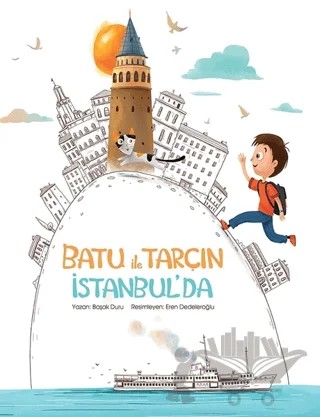 Batu ile Tarçın İstanbul'da – Başak Duru – MEAV Yayıncılık kitap kapağı