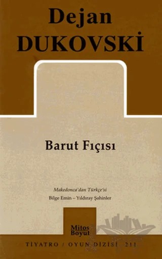 Barut Fıçısı – Dejan Dukovski – Mitos Boyut Yayınları kitap kapağı
