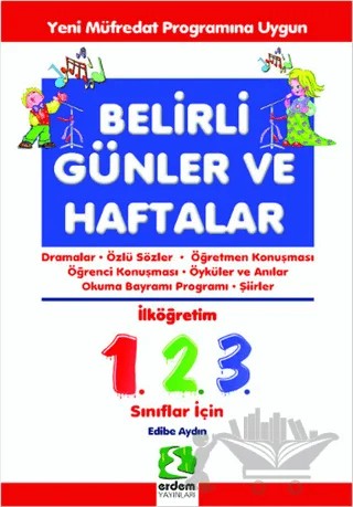 Belirli Günler ve Haftalar – Edibe Aydın – Erdem Çocuk kitap kapağı