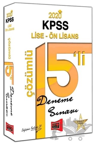 KPSS Lise Ön Lisans 15'li Çözümlü Deneme Sınavı – Kolektif – Yargı Yayınevi kitap kapağı