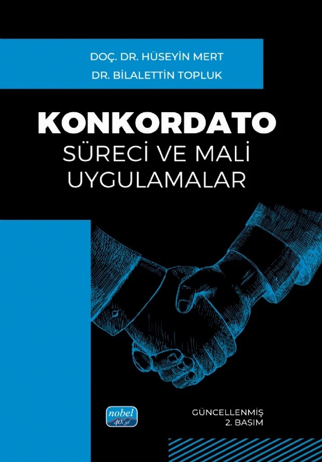 Konkordato Süreci ve Mali Uygulamalar – Hüseyin Mert, Bilalettin Topluk – Nobel Akademik Yayıncılık kitap kapağı