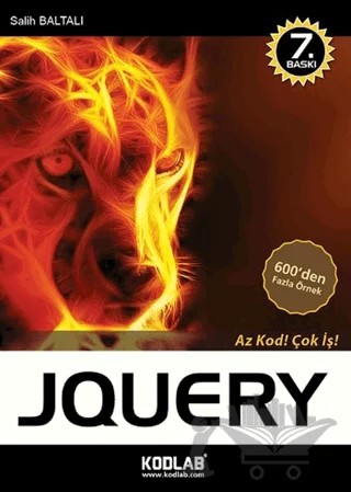 Jquery – Salih Baltalı – Kodlab Yayın Dağıtım kitap kapağı