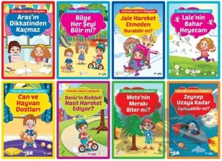 Yetenekli Sekiz Hikaye Kitapları – Kolektif – El Ele İlk Adım Yayınları kitap kapağı
