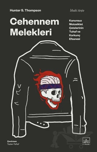 Cehennem Melekleri – Hunter S. Thompson – İthaki Yayınları kitap kapağı