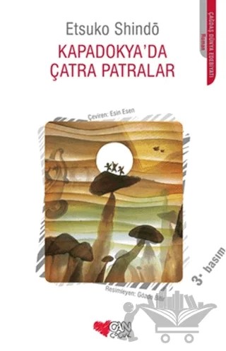Kapadokya’da Çatra Patralar – Etsuko Shindo – Can Çocuk Yayınları kitap kapağı