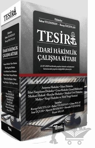 Tesir İdari Hakimlik Çalışma Kitabı – Bahar Yıldızhan, Recep Özceylan – Temsil Kitap kitap kapağı