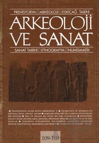 Arkeoloji ve Sanat Dergisi Sayı 109 - 110 – Arkeoloji ve Sanat Dergisi kitap kapağı