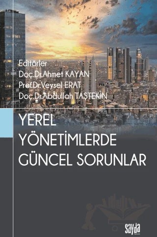 Yerel Yönetimlerde Güncel Sorunlar – Kolektif – Sayda Yayınları kitap kapağı