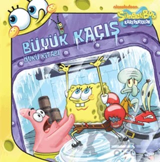Süngerbob Karepantolon Büyük Kaçış Öykü Kitabı – Kolektif – Doğan Egmont Yayıncılık kitap kapağı