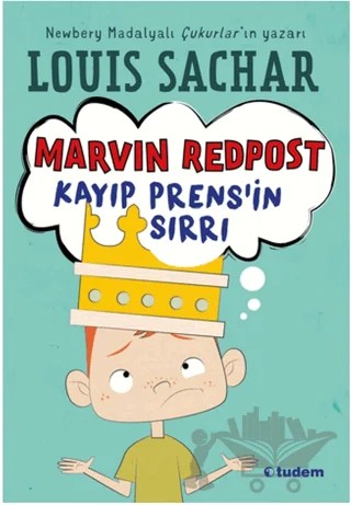 Marvin Redpost: Kayıp Prens’in Sırrı – Louis Sachar – Tudem Yayınları kitap kapağı