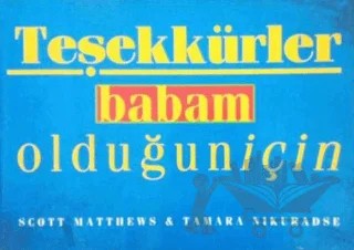 Teşekkürler Babam Olduğun İçin – Scott Matthews – Oğlak Yayıncılık kitap kapağı