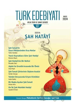 Türk Edebiyatı Aylık Fikir ve Sanat Dergisi Sayı: 607 Mayıs 2024 – Türk Edebiyatı Dergisi kitap kapağı