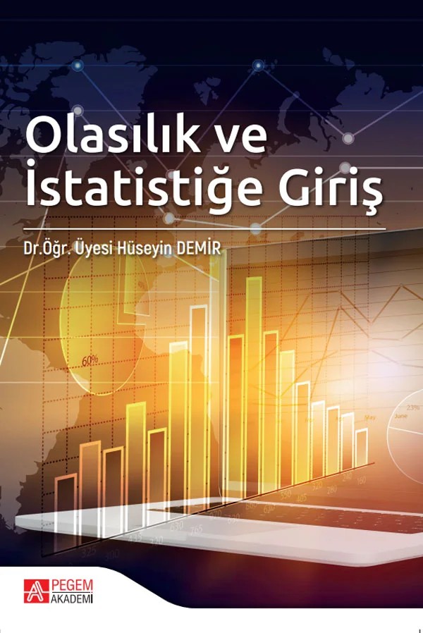 Olasılık ve İstatistiğe Giriş – Hüseyin Demir – Pegem Akademi Yayıncılık kitap kapağı