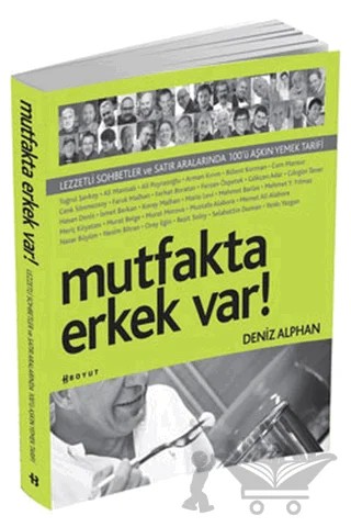 Mutfakta Erkek Var! – Deniz Alphan – Boyut Yayın Grubu kitap kapağı
