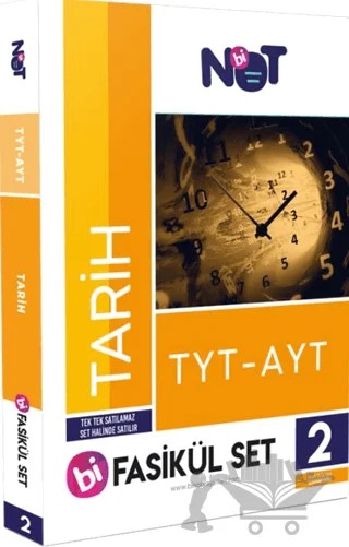 TYT-AYT Tarih - Bi Fasikül SET-2'li – Kolektif – Bi Not Yayınları kitap kapağı
