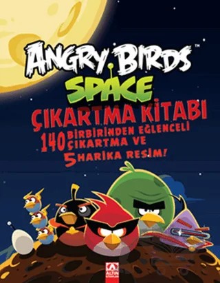 Angry Birds Space - Çıkartma Kitabı – Kolektif – Altın Kitaplar kitap kapağı