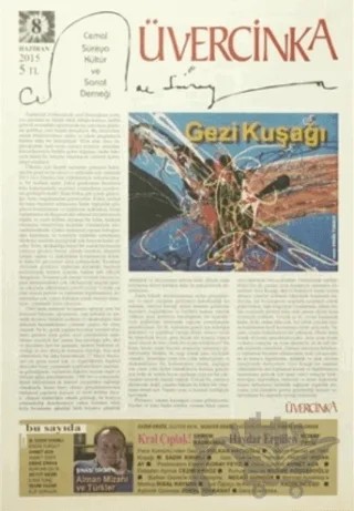 Üvercinka Dergisi Sayı: 8 - Haziran 2015 – Üvercinka Dergisi kitap kapağı