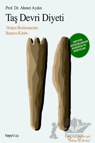Taş Devri Diyeti – Ahmet Aydın – Hayykitap kitap kapağı
