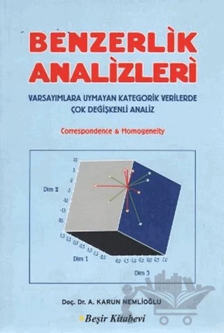 Benzerlik Analizleri – A. Karun Nemlioğlu – Beşir Kitabevi kitap kapağı