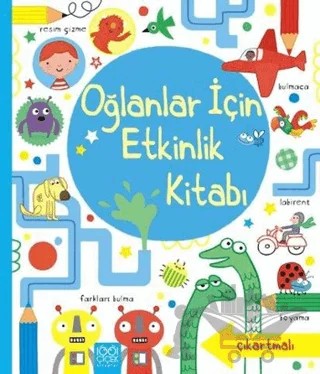 Oğlanlar için Etkinlik Kitabı – James Maclaine, Lucy Bowman – 1001 Çiçek Kitaplar kitap kapağı