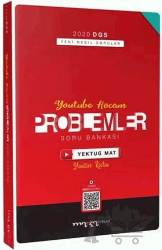 2022 DGS Youtube Hocam Problemler Soru Bankası – Yasin Kara – Marka Yayınları kitap kapağı