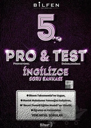 5. Sınıf İngilizce ProTest Soru Bankası – Kolektif – Bilfen Yayıncılık kitap kapağı