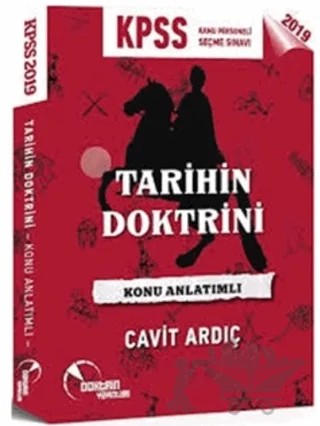 2019 KPSS Tarihin Doktrini Konu Anlatımlı – Cavit Ardıç – Doktrin Yayınları kitap kapağı