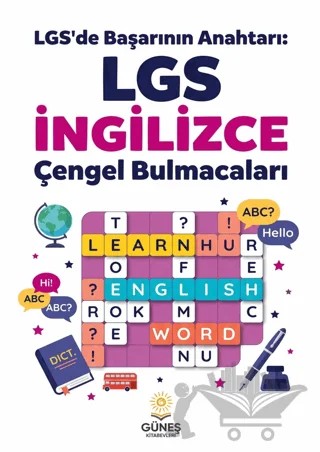 LGS İngilizce Çengel Bulmacaları – Kolektif – Güneş Kitabevleri Yayınları kitap kapağı