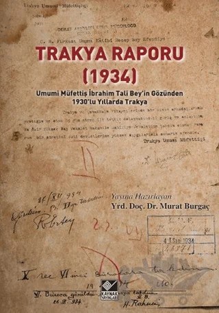Trakya Raporu 1934 – Kolektif – Kaynak Yayınları kitap kapağı
