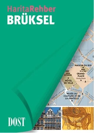 Harita Rehber Brüksel – Vincent Grandferry – Dost Kitabevi Yayınları kitap kapağı