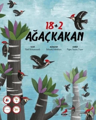 18+2 Ağaçkakan – Muhammed Hadi Muhammedi – Erdem Çocuk kitap kapağı