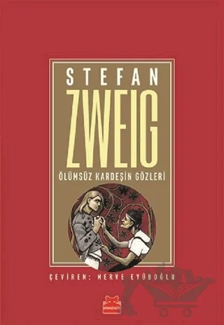 Ölümsüz Kardeşin Gözleri – Stefan Zweıg – Kırmızı Kedi Yayınevi kitap kapağı
