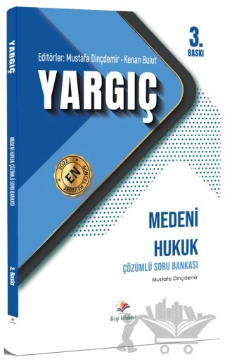 2022 Adli İdari Hakimlik Yargıç Medeni Hukuk Soru Bankası – Mustafa Dinçdemir – Dizgi Kitap kitap kapağı