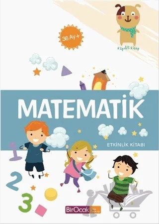 Matematik Etkinlik Kitabı (36 Ay) – Elif Alkan – Bir Ocak Yayınları kitap kapağı