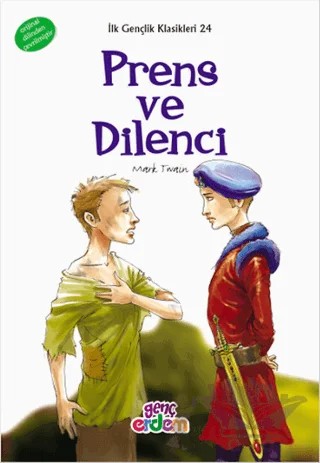 Prens ve Dilenci – Mark Twaın – Erdem Çocuk kitap kapağı