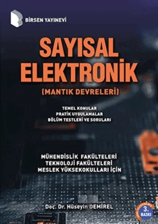 Sayısal Elektronik – Hüseyin Demirel – Birsen Yayınevi kitap kapağı