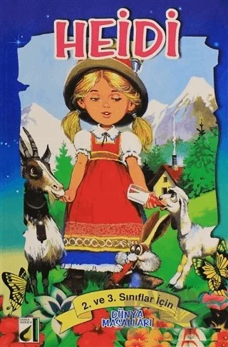 Heidi - Dünya Masalları – Kolektif – Damla Yayınevi kitap kapağı