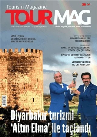 TOURMAG Turizm Dergisi Sayı: 16 Ekim - Kasım - Aralık 2018 – TOURMAG Turizm Dergisi Yayınları kitap kapağı