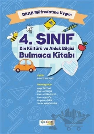 4. Sınıf Din Kültürü ve Ahlak Bilgisi Bulmaca Kitabı – Ayşe Baydar, Merve Çalışır, Merve Karabulut, Merve Nurca, Özgenur Garip – Rağbet Yayınları kitap kapağı