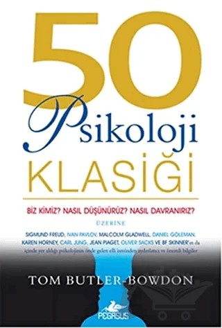 50 Psikoloji Klasiği – Tom Butler-Bowdon – Pegasus Yayınları kitap kapağı