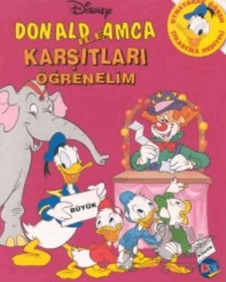 Donald Amca ile Karşıtları Öğrenelim – Kolektif – Doğan Egmont Yayıncılık kitap kapağı