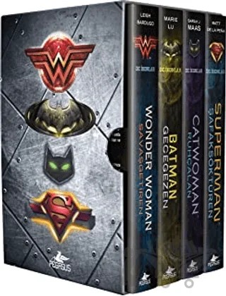 DC İkonlar Serisi Kutulu Özel Set – Leigh Bardugo, Sarah J. Maas, Marie Lu, Mett De La Pena – Pegasus Yayınları kitap kapağı